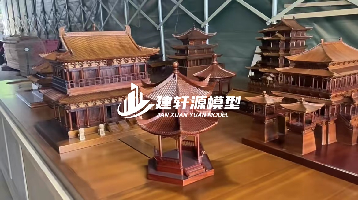 松溪古建模型制作